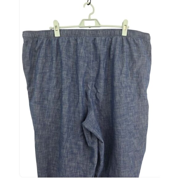 Lands End 100% Cotton Denim like Pants Size XXL - Picture 7 of 10